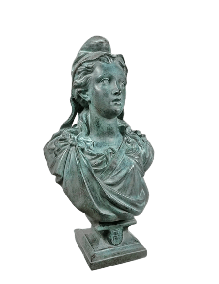 Busto de Marianne, alegoría de la República Francesa según Victor Mauger.