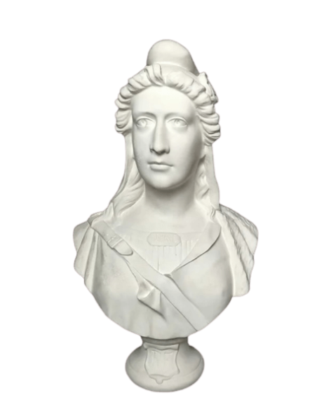 Buste de Marianne, allégorie de la République française d'après Pierre Lorenzi.