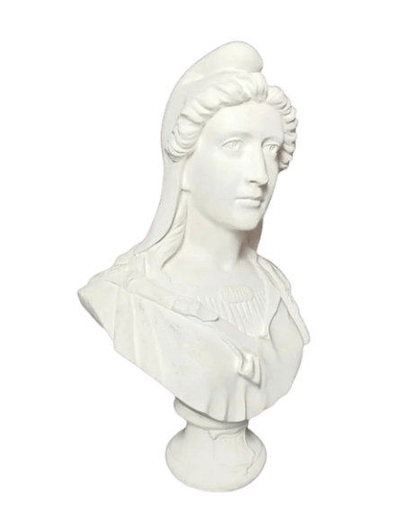 Buste de Marianne, allégorie de la République française d'après Pierre Lorenzi.