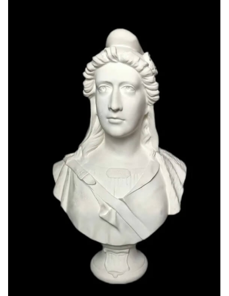Buste de Marianne, allégorie de la République française d'après Pierre Lorenzi.