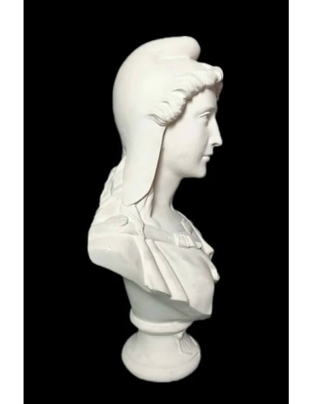 Buste de Marianne, allégorie de la République française d'après Pierre Lorenzi.