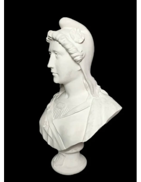 Buste de Marianne, allégorie de la République française d'après Pierre Lorenzi.