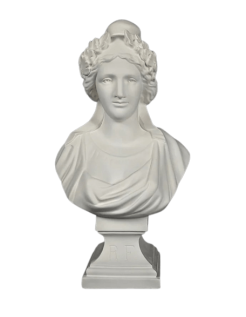 Bust of Marianne, allegory of the French Republic after...