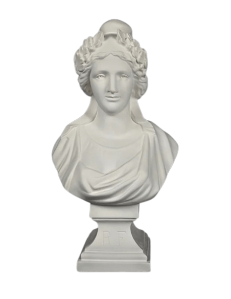 Busto de Marianne, alegoría de la República Francesa según Jean-Guillaume Bernard Vauquelin.