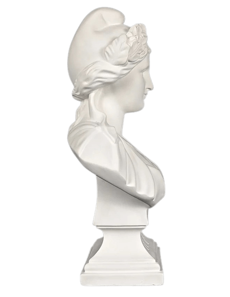 Buste de Marianne, allégorie de la République française d'après Jean-Guillaume Bernard Vauquelin.