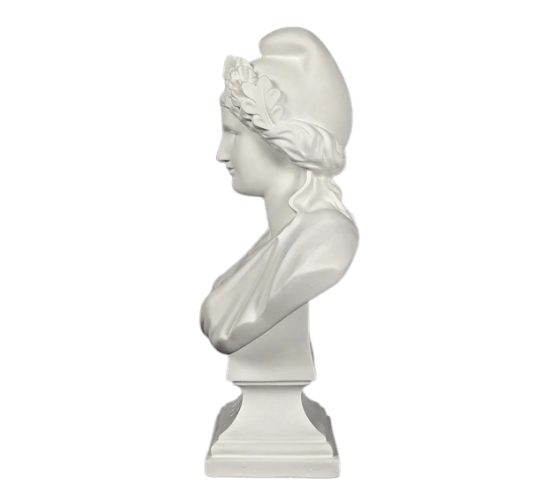 Busto de Marianne, alegoría de la República...