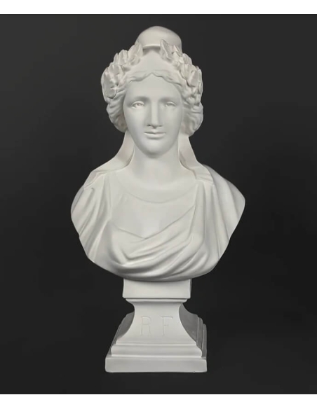 Busto de Marianne, alegoría de la República Francesa según Jean-Guillaume Bernard Vauquelin.