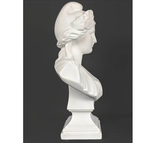 Bust of Marianne, allegory of the French...