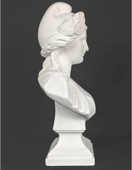 Busto de Marianne, alegoría de la República Francesa según Jean-Guillaume Bernard Vauquelin.