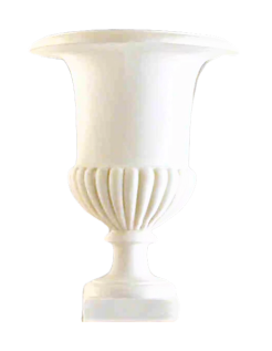 Medici vase with gadroon decoration
