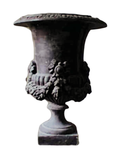 Vase à décor de pampres de vigne, grand modèle.