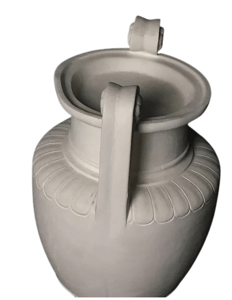 Ánfora, antiguo jarrón griego con asas sin friso