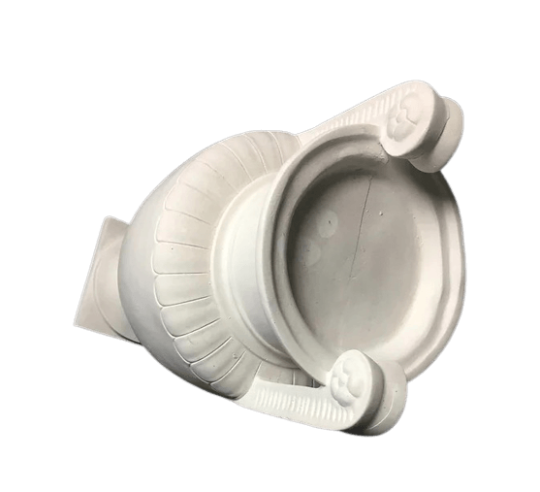 Ánfora, antiguo jarrón griego con asas sin friso