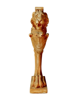 Pata de mesa o consola de Garra de león