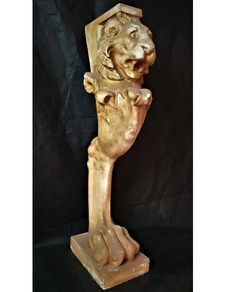 Table or console leg with lion claws