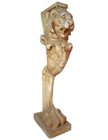 Table or console leg with lion claws