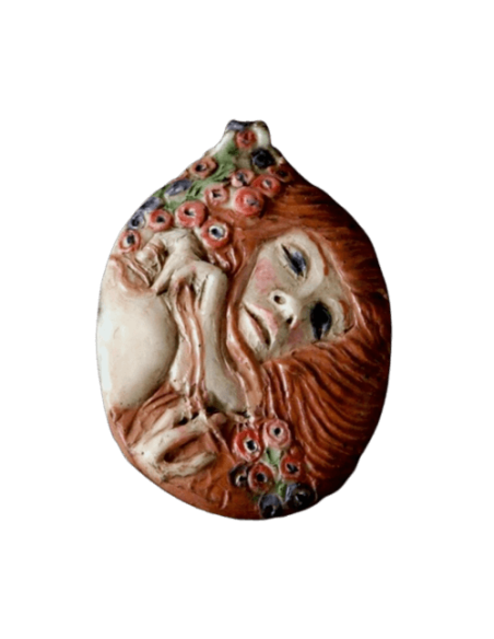 Medallion the Water Snakes II after Gustav Klimt.