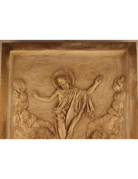 Bas-relief résurrection de Jésus Christ