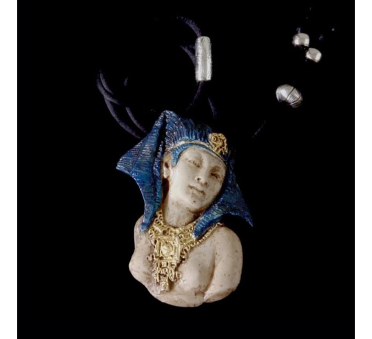 Egyptian princess medallion, dreams of the Nile.