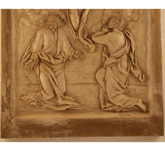 Bas-relief résurrection de Jésus Christ