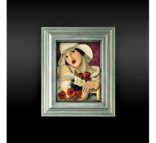 Tableau en relief Au milieu de l'été inspiré de...