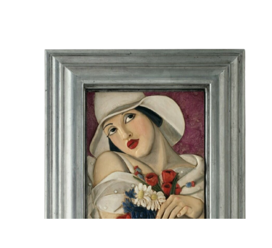 Tableau en relief Au milieu de l'été inspiré de...