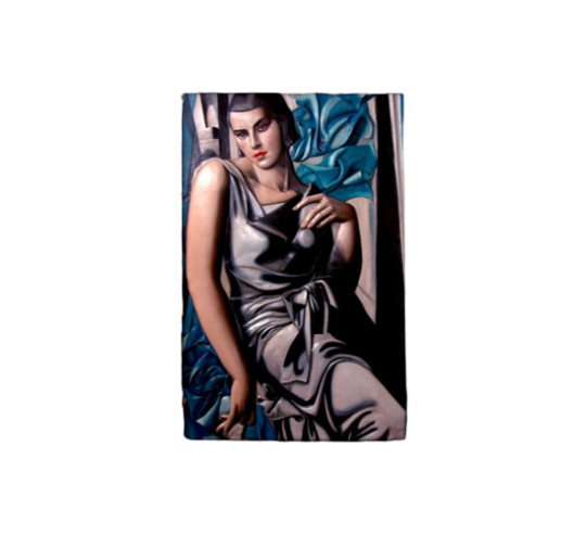 Relief painting "Portrait of Madame M" inspired...