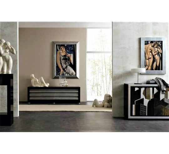 Tableau en relief "L'esclave ou Andromède"...