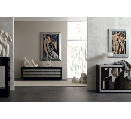 Tableau en relief Adam et Ève inspiré de...