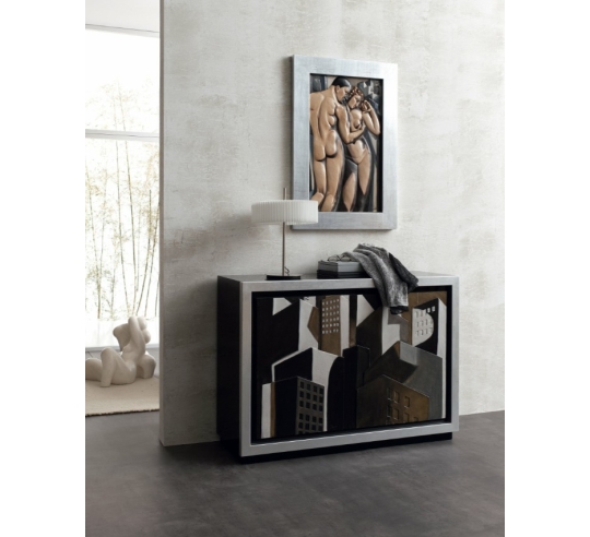 Tableau en relief Adam et Ève inspiré de...