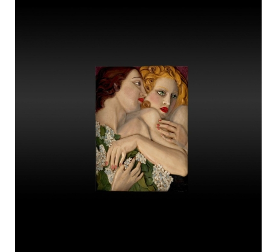 Tableau en relief le Printemps inspiré de...