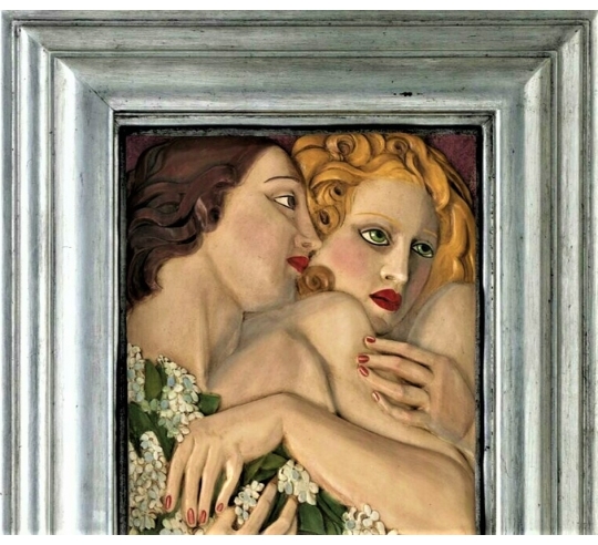 Tableau en relief le Printemps inspiré de...