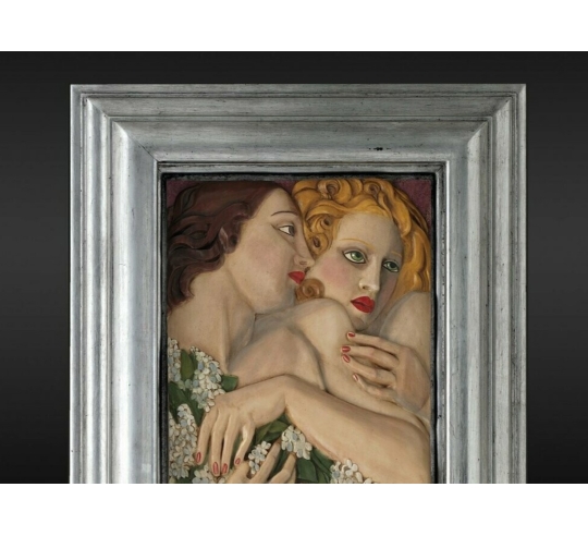 Tableau en relief le Printemps inspiré de...