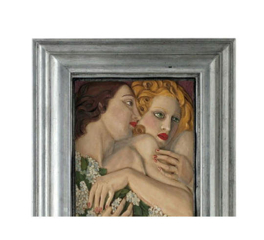 Tableau en relief le Printemps inspiré de...