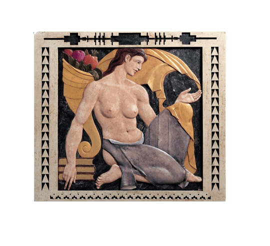 Tableau en relief l'Abondance inspiré de...