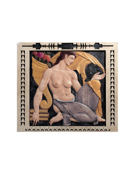 Tableau en relief l'Abondance inspiré de l’œuvre de John de Cesare.