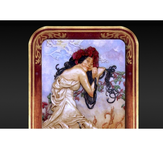 Relief painting The Four Seasons, Summer after...