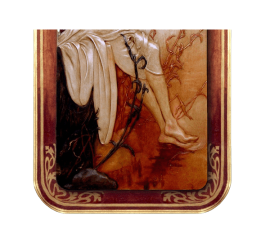 Relief painting The Four Seasons, Summer after...