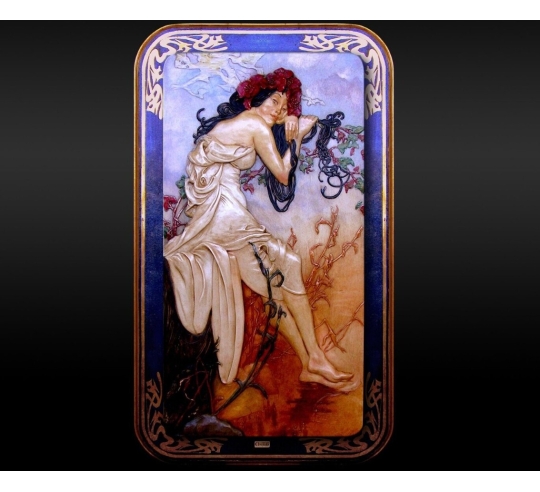 Tableau en relief Les Quatre Saisons, Été...