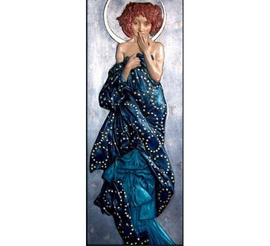 Tableau en relief les Étoiles,  Clair de lune...