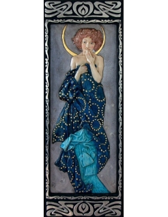 Tableau en relief les Étoiles,  Clair de lune d'après...