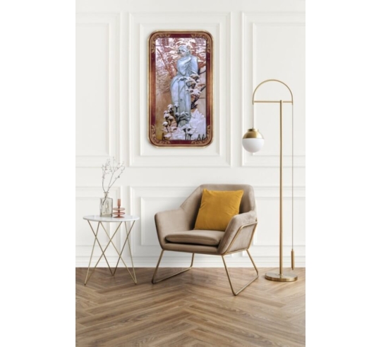 Tableau en relief Les saisons, l'Hiver d'après...