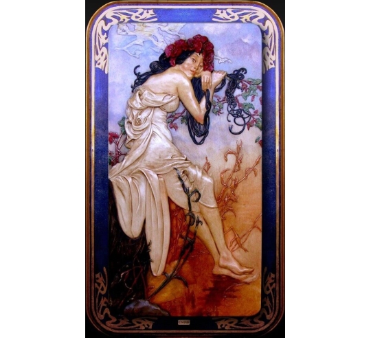 Tableau en relief Les Quatre Saisons, Été...