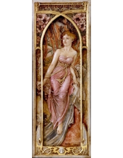 Tableau en relief Les heures du jour, l'Éveil du matin...