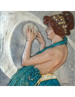 Relief painting The Moon and Stars, Fragment of the Polar...