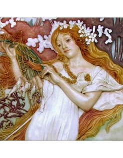 Tableau en relief Les saisons, Fragment du printemps...