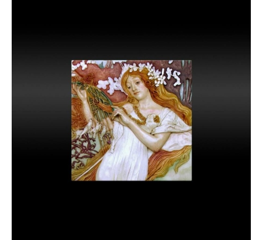 Tableau en relief Les saisons, Fragment du...