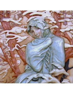Tableau en relief Les saisons, Fragment d'Hiver d'après...