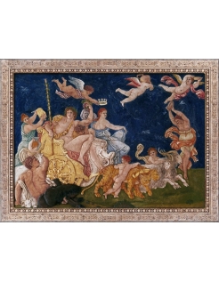 Cuadro en relieve "El Triunfo de Baco y Ariadna" según...