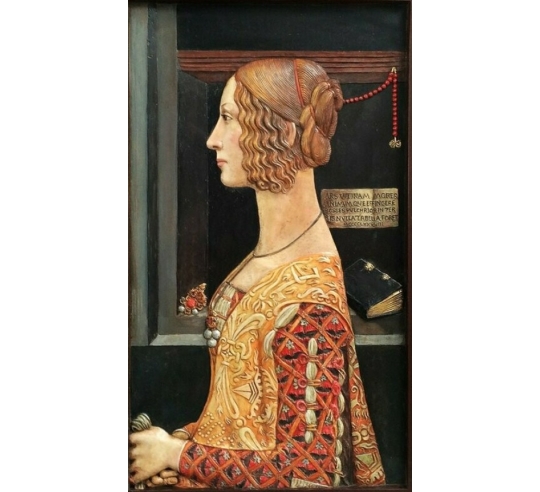 Tableau en relief Portrait de Giovanna...